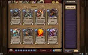 Conta Hearthstone 110 Lendárias; Todos heróis dourados