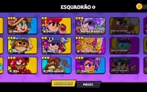 Conta Squad Busters - 24 personagens, Mundo Gelado, nível (