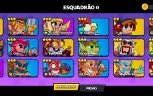 Conta Squad Busters - 24 personagens, Mundo Gelado, nível (