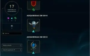 Conta lol 2010-2021