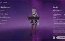 Conta com Keqing e Prova de Kagura. AR 40+