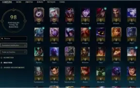 Conta League Of Legends Ouro 4 + 45 campeões