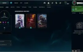 Conta league Of Legends / OURO III