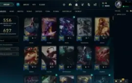 Conta Top - Tem Skin Para Todos Os Champ / Full Champ