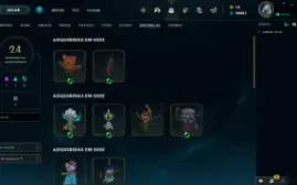 Conta Top - Tem Skin Para Todos Os Champ / Full Champ