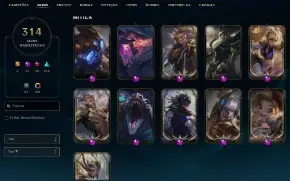 Conta lol/312 skin/Plat 3, aceito ofertas.