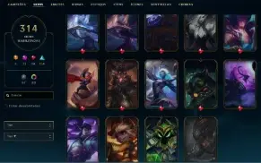 Conta lol/312 skin/Plat 3, aceito ofertas.