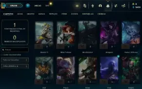 CONTA UNRANKED C/ GWEN EMBALOS NO ESPAÇO + RIVEN REDIMIDA