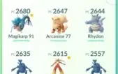 Conta de Pokémon GO