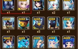 Conta Servidor Global Mid Game (Muitos Nat 5 e mobs 6*)