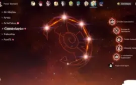 Conta Genshin Ar 50 /Raiden C3/Mona/Jean/Qiqi/Keqing/Dehya