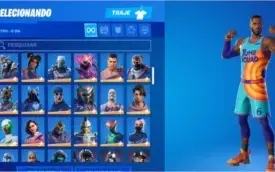 Conta de fortnite com 148 skins