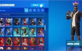 Conta de fortnite com 148 skins
