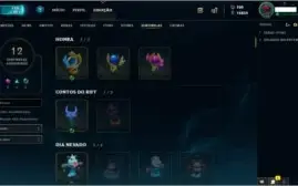 League of Legends — Todos Campeões, Nível 175 & Gold 1