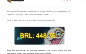 Conta League of Legends - 2015 - 670k M. Katarina