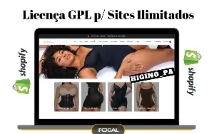 Tema Shopify Focal Original + Atualizações