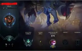 Conta League Of Legends Platina 4