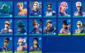 CONTA FORTNITE SEASON 3