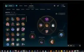Vendo conta com 612 Skins