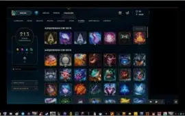 Vendo conta com 612 Skins