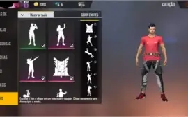Conta De Free Fire Com Camisa de Time