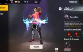 Conta De Free Fire Com Camisa de Time