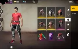 Conta De Free Fire Com Camisa de Time