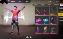 Conta De Free Fire Com Camisa de Time