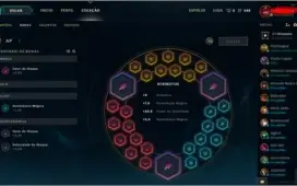58 Campeões | 2 Páginas de runas | 12 Skins (caras)