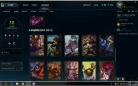 Conta lol da season 3