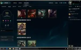 Conta lol da season 3