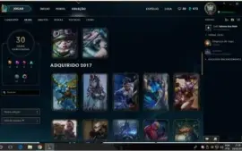 Conta lol da season 3