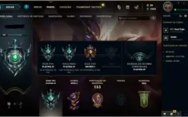 VENDO  CONTA Platina 4 100 pdl( MOTIVO: PAREI DE JOGAR LOL)