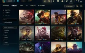 Conta Unranked com 150 Champs e 159 Skins + 2 Prestigios