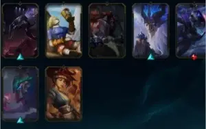 CONTA LEAGUE OF LEGENDS 60 SKILL 124 CAMPEOS