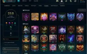 CONTA LOL DIAMANTE// QUASE TODOS CAMPEÕES// 160 SKINS// S5