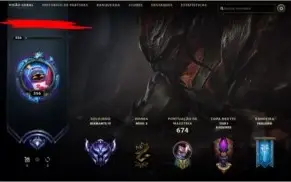 Conta LOL Diamente 4