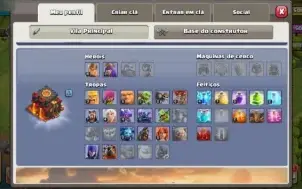 Clash of clans cv 10 ( já em construção para o 11)