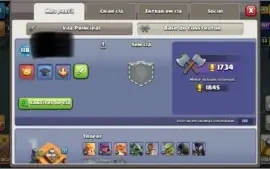 Conta clash of clans cv 10 semi full com 13400 gemas