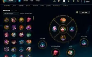 Conta lol Diamante 2 (MMR de Mestre)