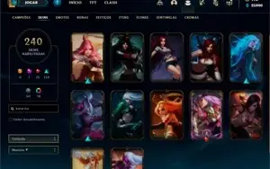 Conta lol Diamante 2 (MMR de Mestre)