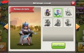 CoC CV13 (principais defesas full) e CC9 (full c 5k troféus)