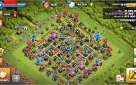 CoC CV13 (principais defesas full) e CC9 (full c 5k troféus)