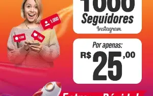 Comprar 1000 seguidores para Instagram