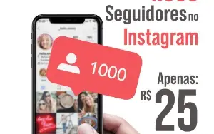 Comprar 1000 seguidores para Instagram