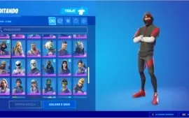Conta Fortinite 93 SKINS + IKONIK SKIN S4