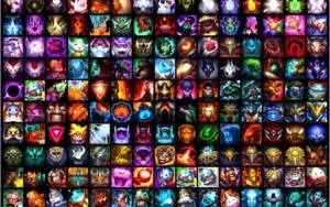 CONTA LEAGUE OF LEGENDS 659 SKINS