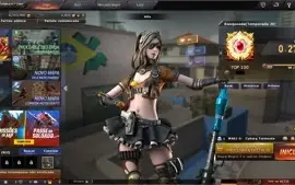 Conta Crossfire 17 Vips tormenta L.a Top 100