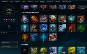 Full Acesso / 700 Skins / 164 Champ / Since 2013