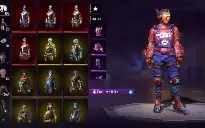 Conta free fire com passes antigos e Itens raros